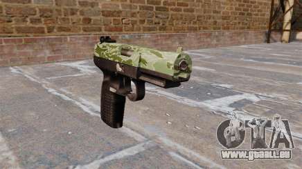 Pistolet FN Cinq à sept Vert Camo pour GTA 4