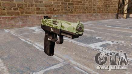 Pistolet FN Cinq à sept Vert Camo pour GTA 4