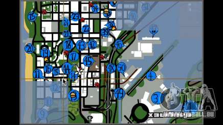 Hidden Photos Map für GTA San Andreas