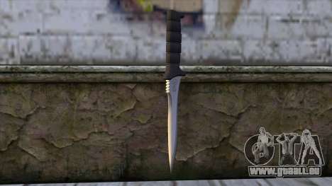 Knife from Resident Evil 6 v2 für GTA San Andreas