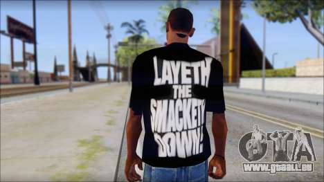 WWE The Rock T-Shirt pour GTA San Andreas