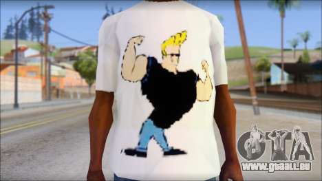 Johnny Bravo T-Shirt v1 für GTA San Andreas