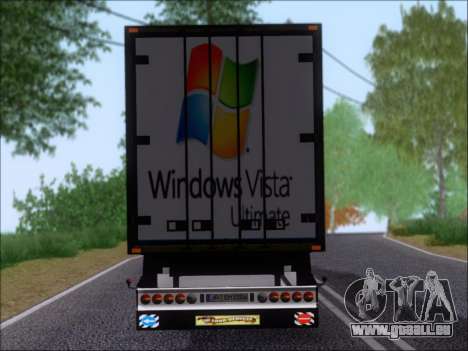 Прицеп Windows Vista Ultimate pour GTA San Andreas