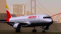 Airbus A320-214 Iberia pour GTA San Andreas