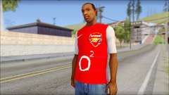 Arsenal Shirt für GTA San Andreas