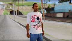 Bullet For My Valentine White Fan T-Shirt für GTA San Andreas