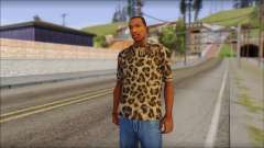 Tiger Skin T-Shirt Mod pour GTA San Andreas