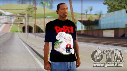 Popeye T-Shirt für GTA San Andreas