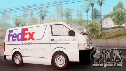 Toyota Hiace FedEx Cargo Van 2006 pour GTA San Andreas