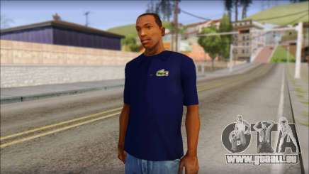 Blue Izod Lacoste Polo Shirt pour GTA San Andreas