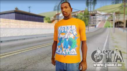 John Cena Orange T-Shirt für GTA San Andreas