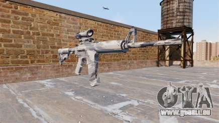 Automatique carabine Gris MA canne Camo pour GTA 4