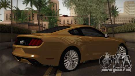 Ford Mustang GT 2015 für GTA San Andreas