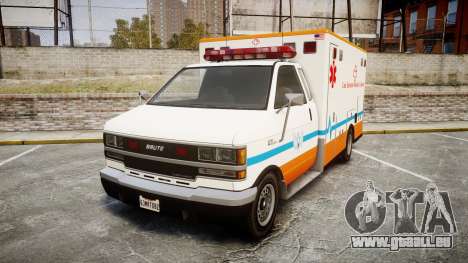 GTA V Brute Ambulance [ELS] pour GTA 4