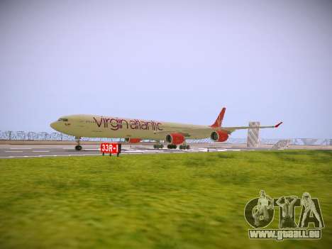 Airbus A340-600 Virgin Atlantic New Livery pour GTA San Andreas