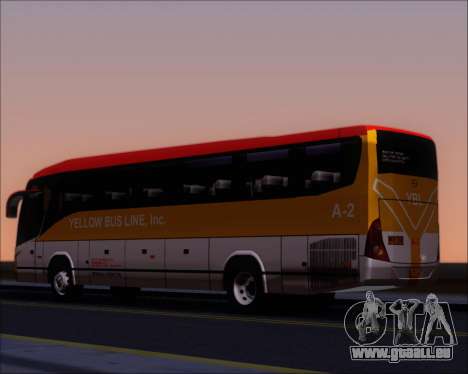 Marcopolo Paradiso G7 1050 Yellow Bus Line A-2 für GTA San Andreas