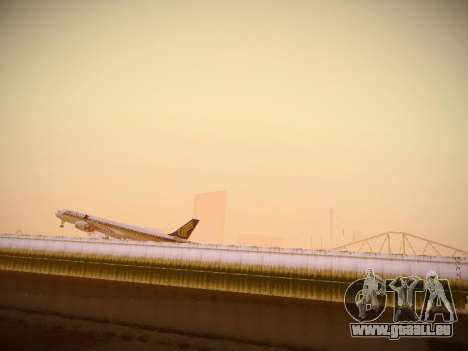 Airbus A340-600 Singapore Airlines für GTA San Andreas