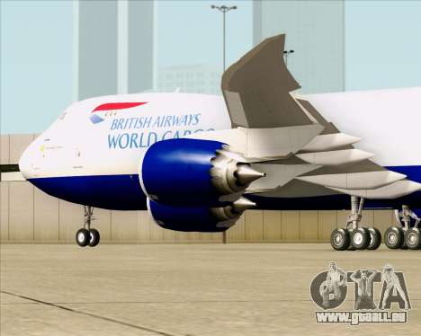 Boeing 747-8 Cargo British Airways World Cargo für GTA San Andreas