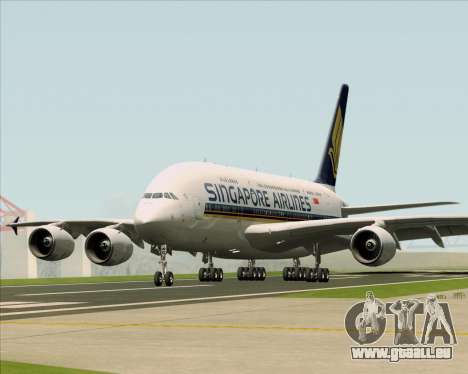 Airbus A380-841 Singapore Airlines pour GTA San Andreas