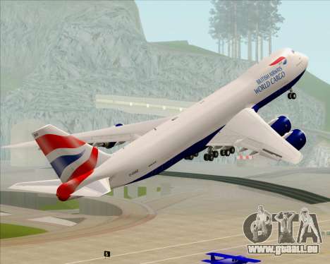 Boeing 747-8 Cargo British Airways World Cargo pour GTA San Andreas
