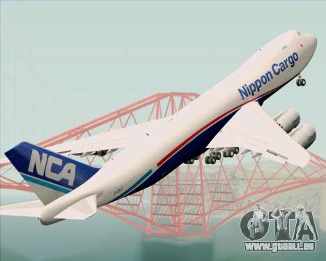 Boeing 747-8 Cargo Nippon Cargo Airlines pour GTA San Andreas