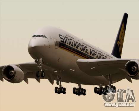 Airbus A380-841 Singapore Airlines für GTA San Andreas