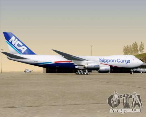Boeing 747-8 Cargo Nippon Cargo Airlines für GTA San Andreas