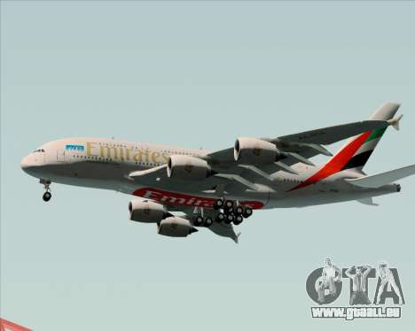 Airbus A380-841 Emirates pour GTA San Andreas