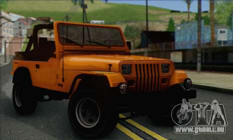 Jeep Wrangler für GTA San Andreas