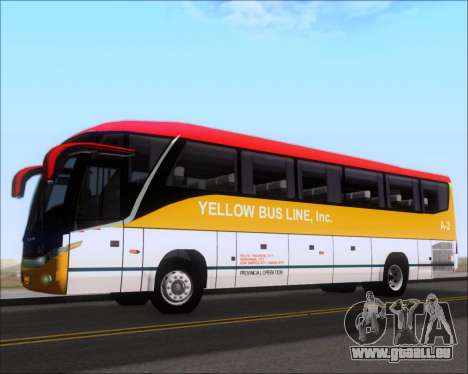 Marcopolo Paradiso G7 1050 Yellow Bus Line A-2 pour GTA San Andreas
