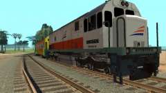 GE U18C CC 201 Indonesian Locomotive für GTA San Andreas