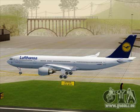 Airbus A330-200 Lufthansa für GTA San Andreas