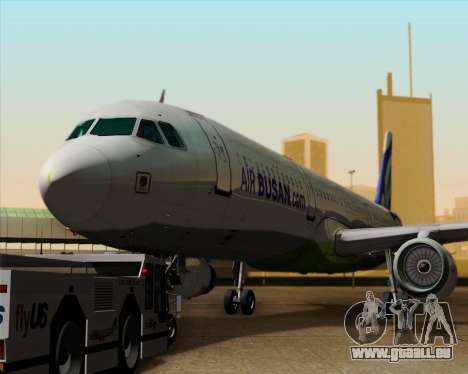Airbus A321-200 Air Busan pour GTA San Andreas