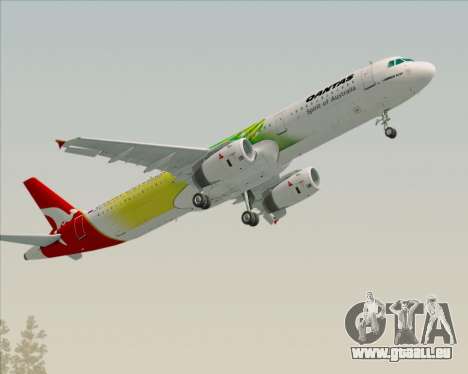 Airbus A321-200 Qantas (Socceroos Livery) für GTA San Andreas