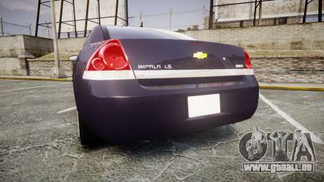 Chevrolet Impala 2010 Undercover [ELS] pour GTA 4