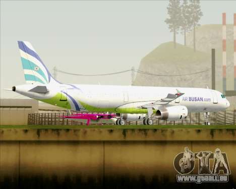 Airbus A321-200 Air Busan pour GTA San Andreas