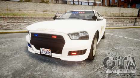 GTA V Bravado Buffalo LS Sheriff White [ELS] Sli pour GTA 4