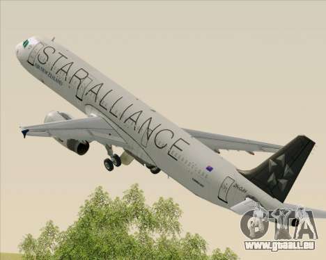 Airbus A321-200 Air New Zealand (Star Alliance) für GTA San Andreas