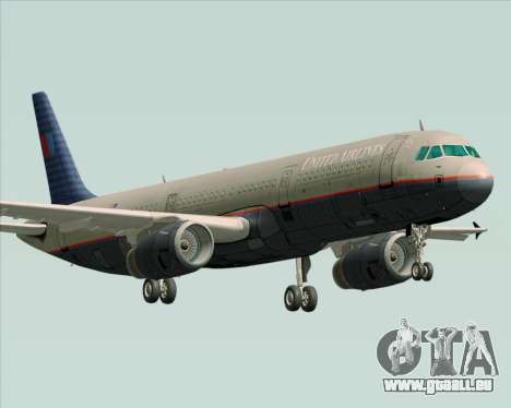 Airbus A321-200 United Airlines pour GTA San Andreas