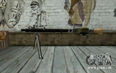 MG-34 from Day of Defeat für GTA San Andreas