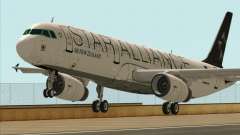 Airbus A321-200 Air New Zealand (Star Alliance) pour GTA San Andreas