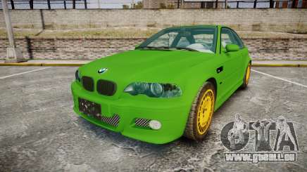 BMW M3 E46 2001 Tuned Wheel Gold pour GTA 4
