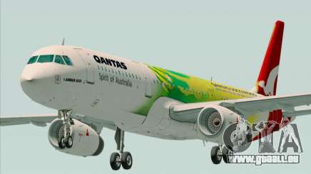 Airbus A321-200 Qantas (Socceroos Livery) pour GTA San Andreas