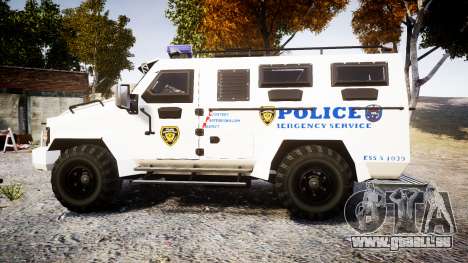 SWAT Van Police Emergency Service [ELS] für GTA 4