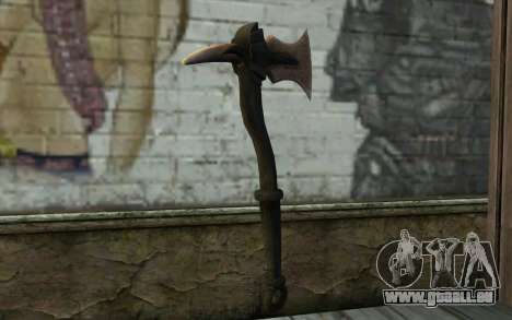 Dragonbone WarAxe From Skyrim Dawnguard DLC für GTA San Andreas