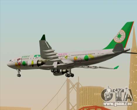 Airbus A330-200 EVA Air (Hello Kitty) pour GTA San Andreas