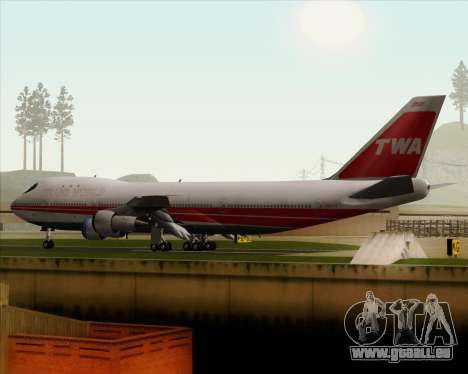 Boeing 747-100 Trans World Airlines (TWA) für GTA San Andreas