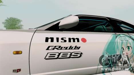 Nissan Skyline GT-R33 für GTA San Andreas