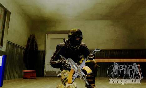 Weapon pack from CODMW2 für GTA San Andreas