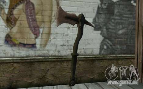 Dragonbone WarAxe From Skyrim Dawnguard DLC für GTA San Andreas